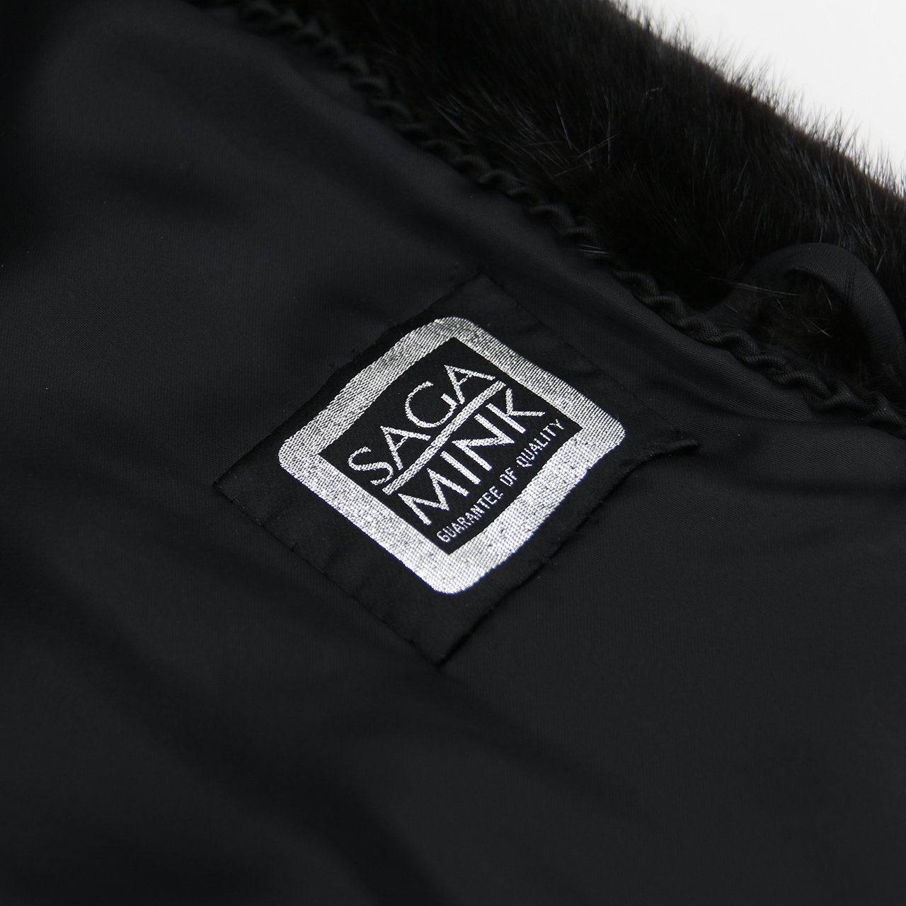 [9.5新]sagamink男士皮草翻领长款貂皮大衣