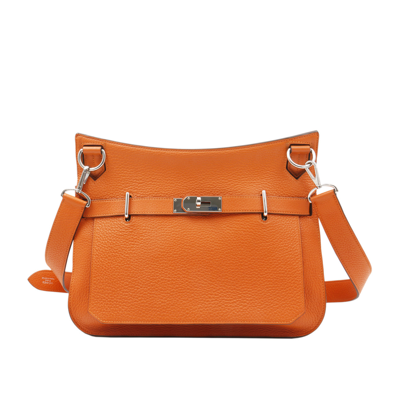 [9.5新]爱马仕hermes女士单肩包荔枝纹牛皮jypsiere吉普赛肩背包