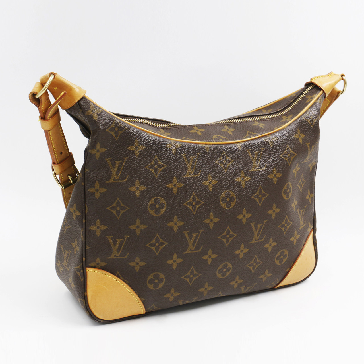 [9.0新]路易威登lv女士单肩包经典老花monogram帆布中古包