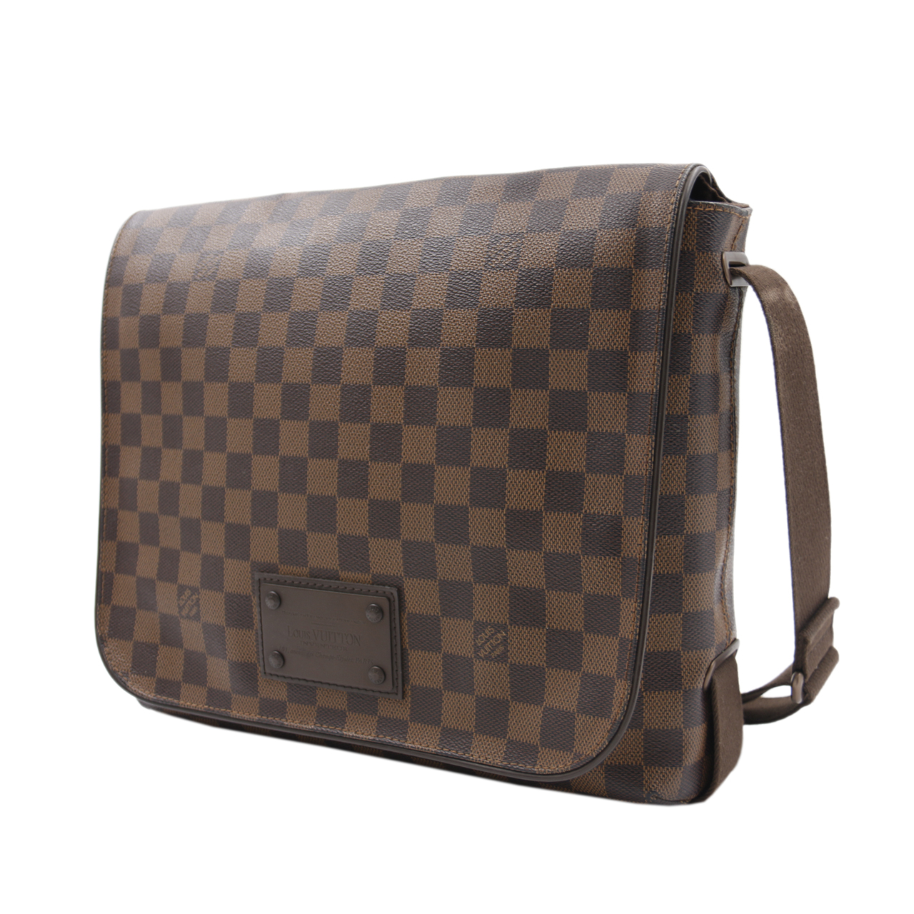 [9.0新]路易威登lv男士单肩包经典棋盘格damierebene帆布邮差包