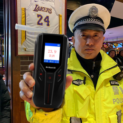 酒精测试仪酒驾检测器吹气专用高精度酒精检测仪器吹验测量式呼吸