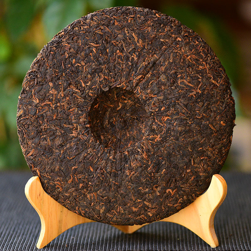 【28片】2007年银毫茶厂宫廷贡饼400g熟茶