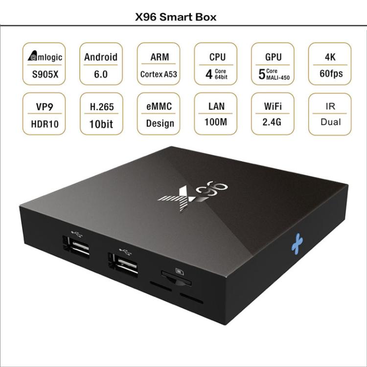 x96 android tv box 电视盒安卓6.0 Amlogic s905x Set top box在类目 影音电器, 网络高清播放器中 - 来自Buy2taobao.com提供专业的淘宝代购服务