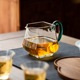 耐热加厚茶海玻璃茶具手工四方公道杯功夫茶具分茶公杯方底分茶器