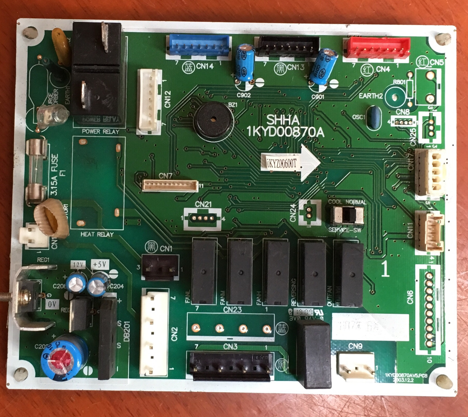 日立kfr-72lw/k kfr-50w/l 空调 电脑板 原装主板 1kyd00870a