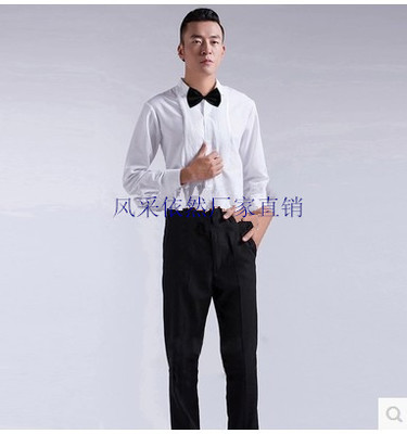 新款 大合唱服男款 表演服舞台演出服诗朗诵 男款正装 演出服饰