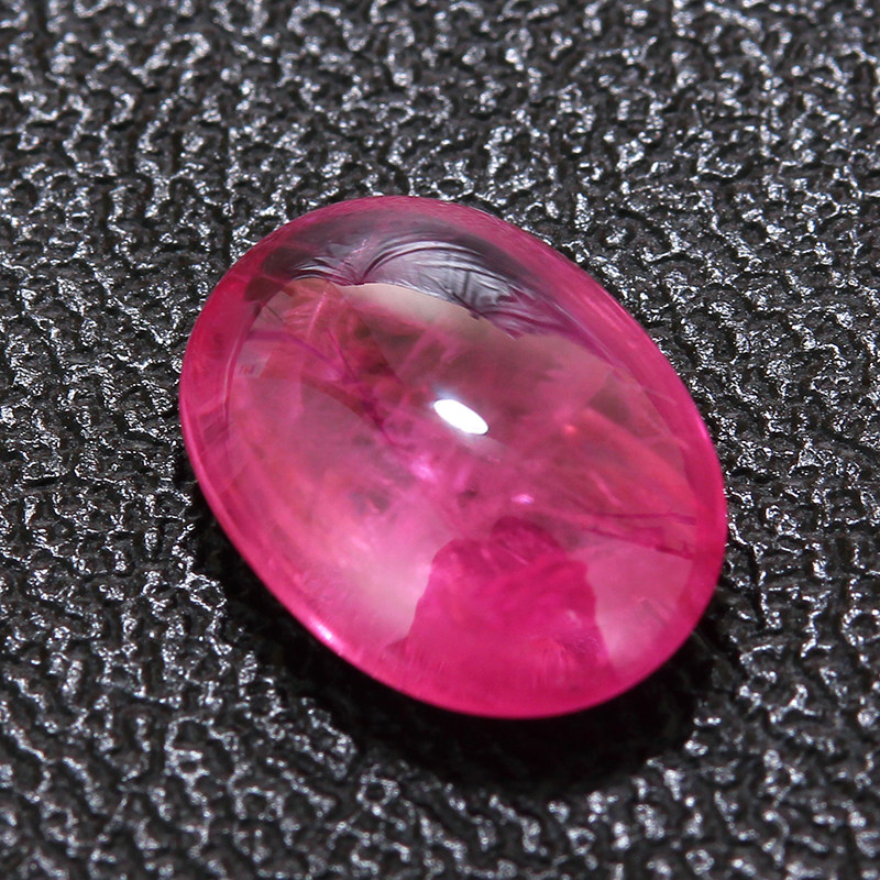 2.60克拉天然红宝石素面裸石颗粒大可镶嵌定制