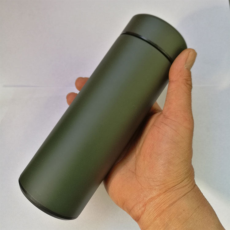迷彩军绿304不锈钢保温杯350/450/500毫升战友聚会纪念水杯