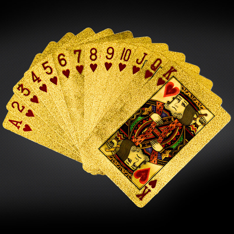 魔术扑克 特殊牌_澳门风云同款发哥黄金扑克牌魔术特殊牌创意防水纸牌