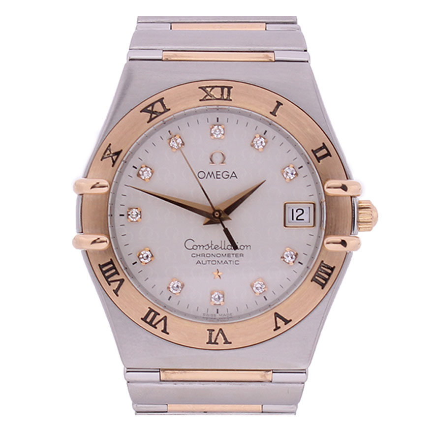 0新]欧米茄omega星座男士自动机械腕表r2572