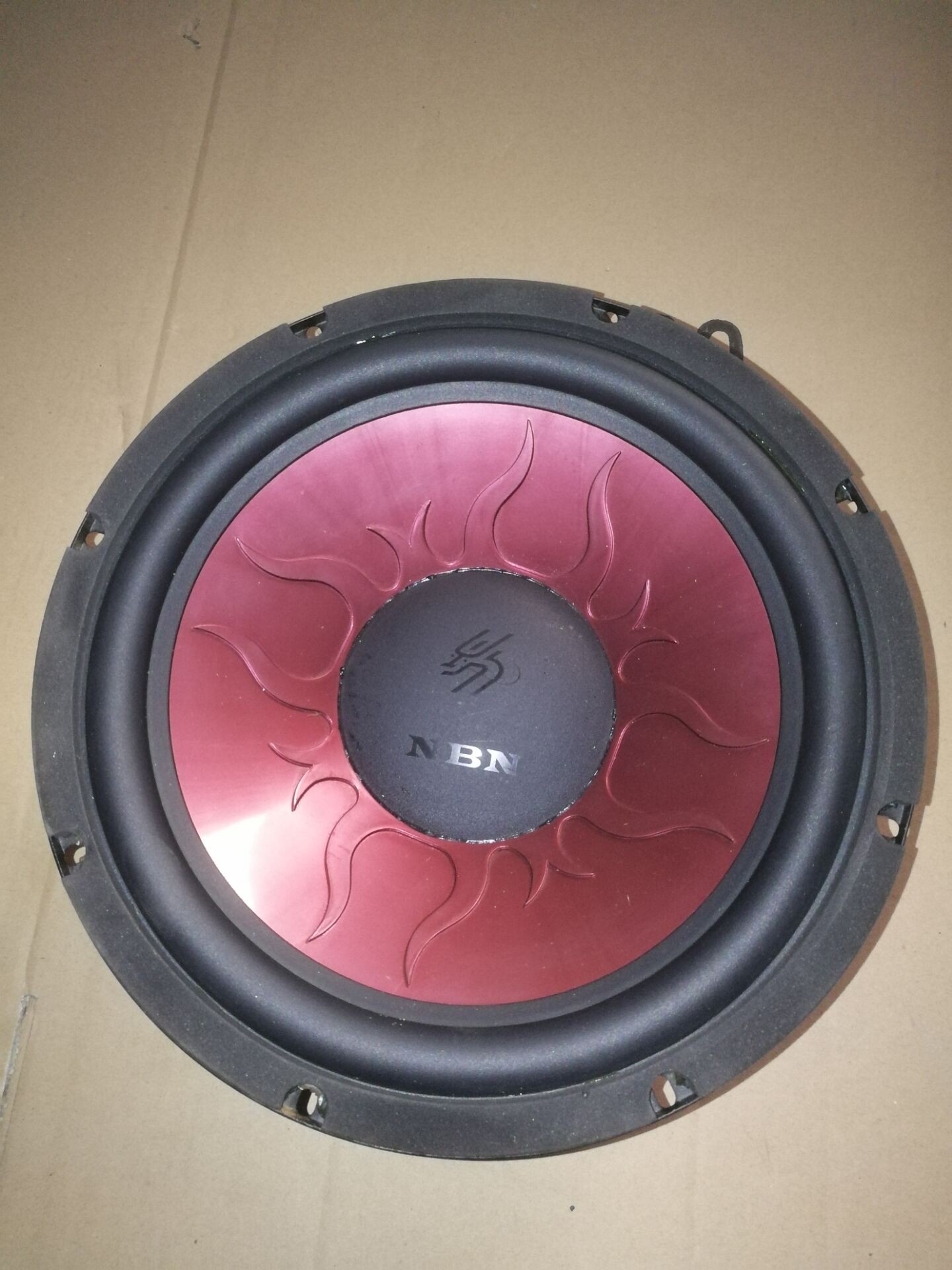 二手利霸龙nbn1010重低音低音喇叭汽车车载音响汽音响10寸单只装