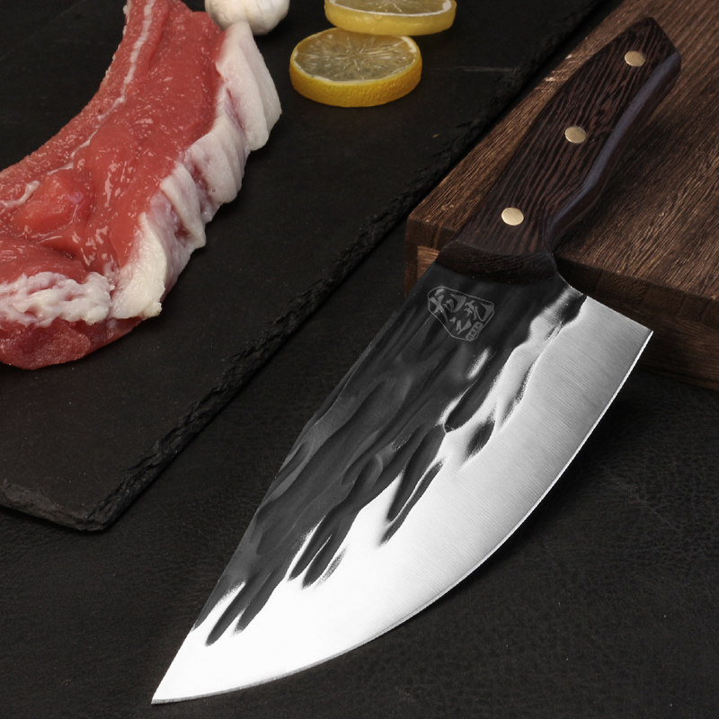 猪肉刀老式锻打商用分割刀剃剔骨刀切肉刀专业特快屠夫卖肉专用刀