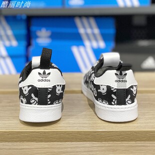 阿迪达斯三叶草婴童运动鞋Adidas夏季新款防滑舒适休闲板鞋GX1873