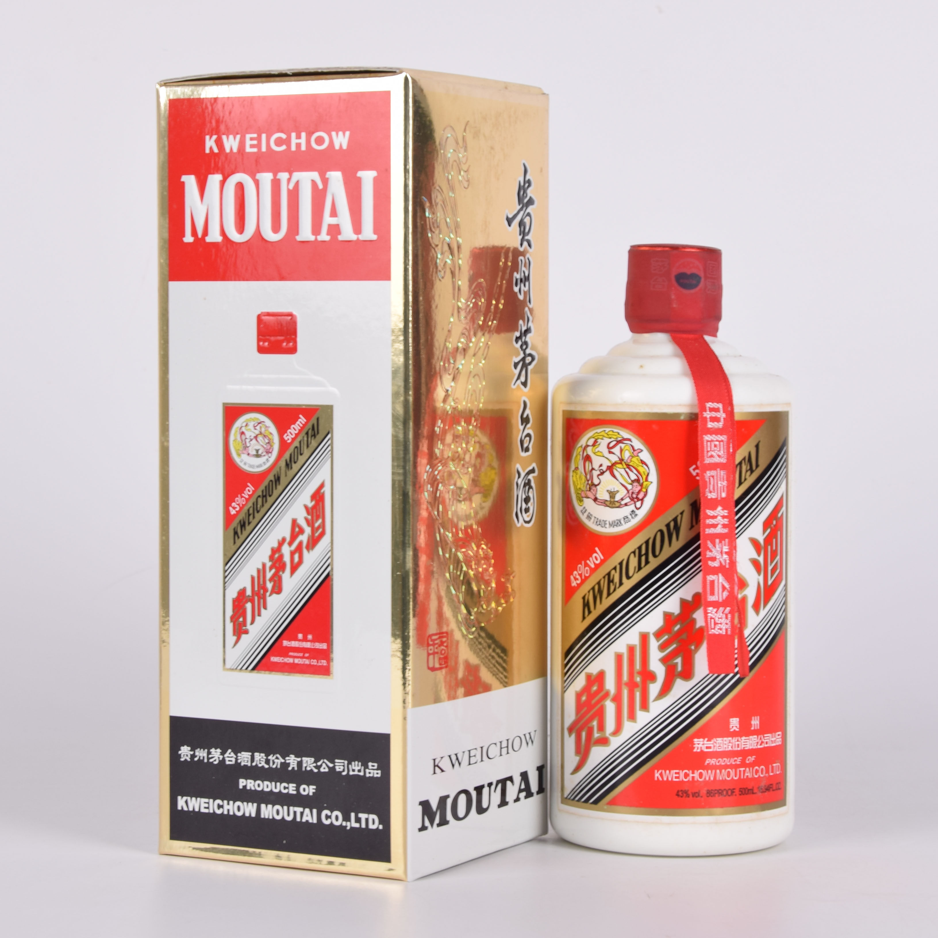 6【酱香经典】2009年贵州茅台酒 拼箱 43度500ml 一箱12瓶