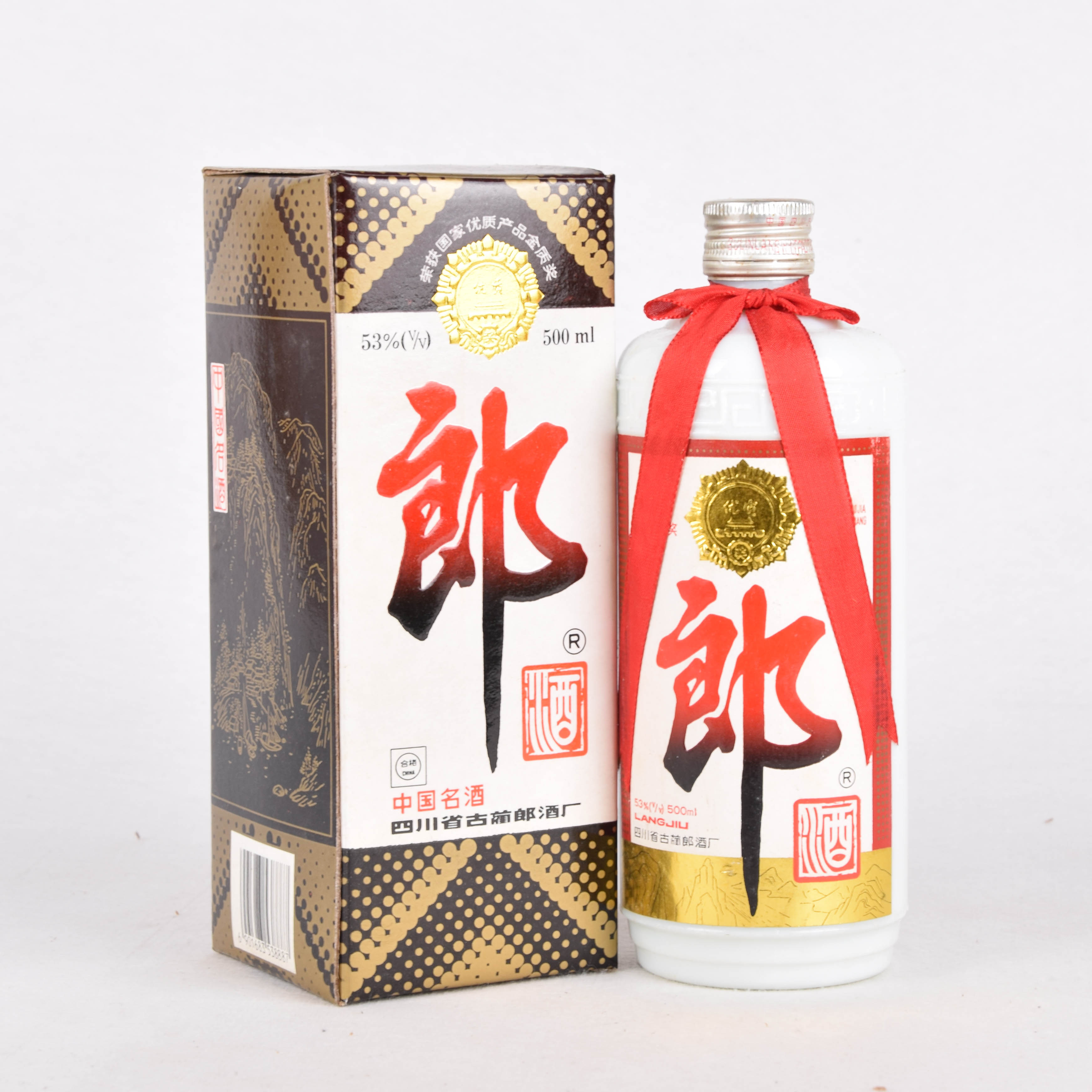95【中国名酒】1994年郎酒 53度500ml 一箱12瓶