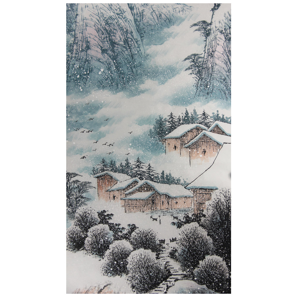 程辉《瑞雪祥冬》极具收藏价值 t366