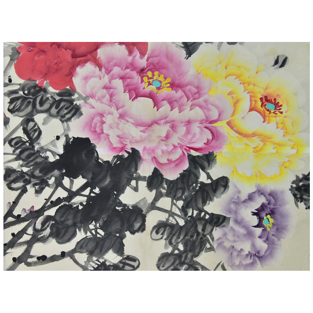 王铎《牡丹》极具收藏价值386