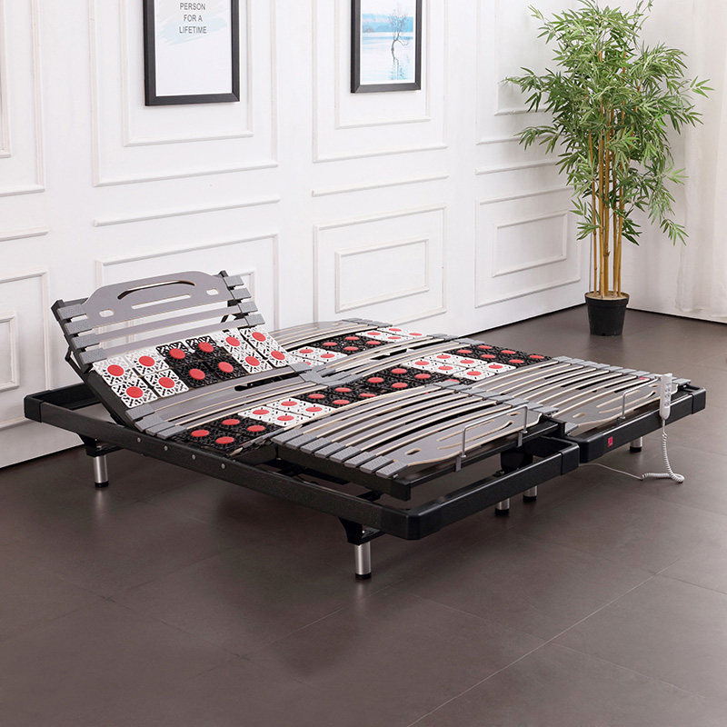 双人智能电动床升降电动床德国okin电机90单人电动排骨架升降床