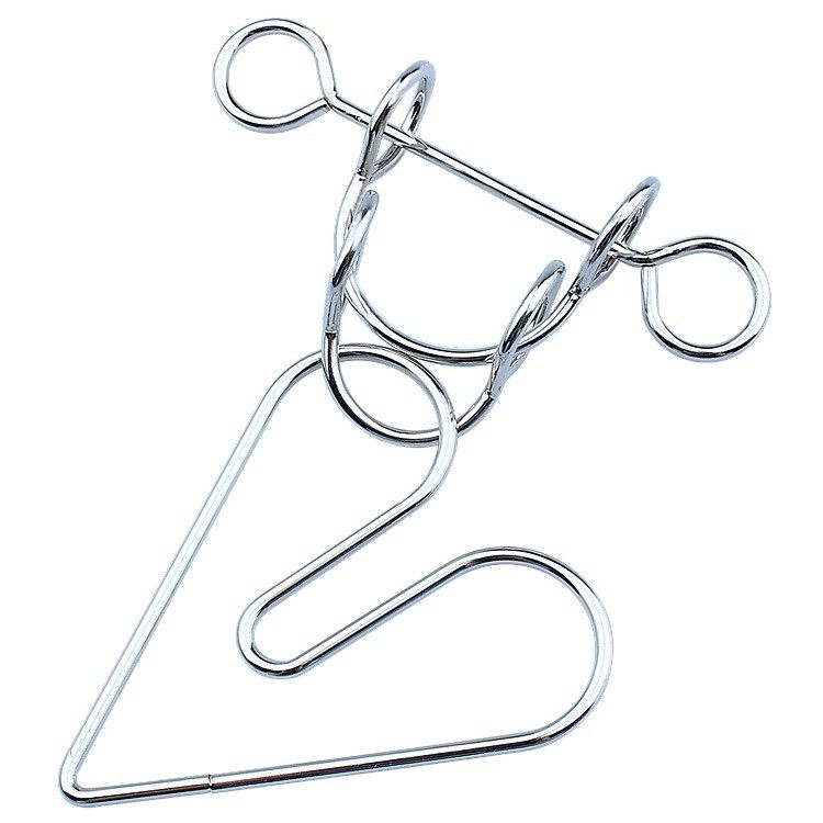 双十一中国巧环心锁岐中易解压解闷玩具七夕礼物