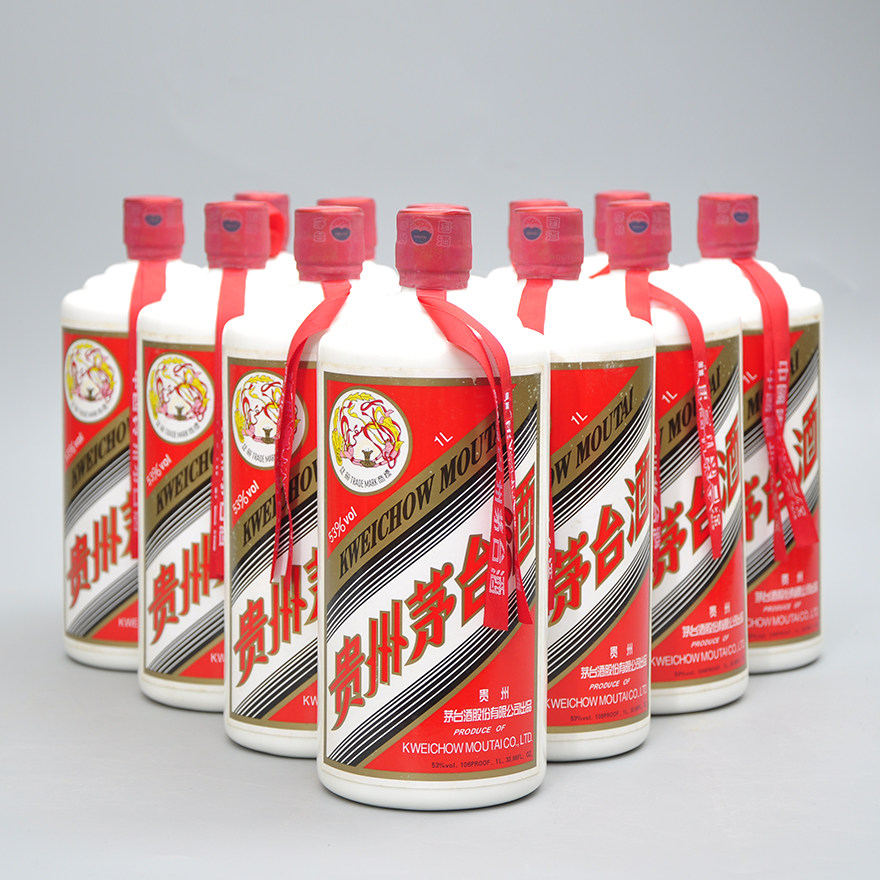 【御良-114】2010年 53度 公斤装飞天茅台一件 12瓶 1l/瓶