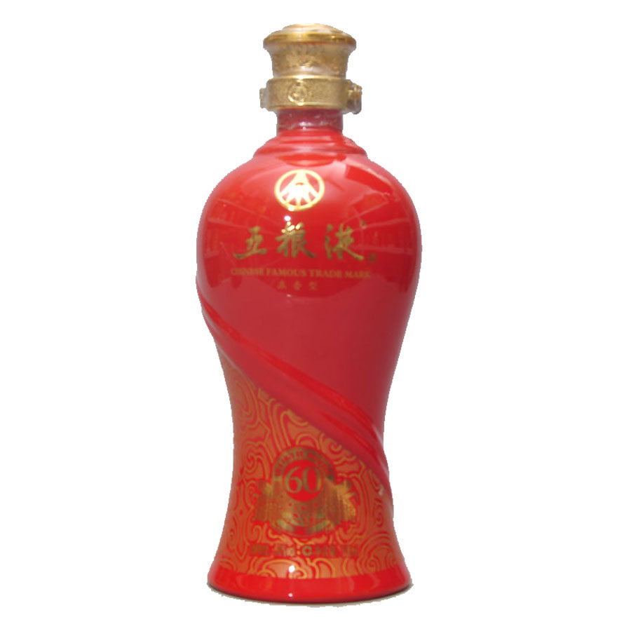 【御良-74】2008年 60度 金牌五粮液一瓶 500ml/瓶