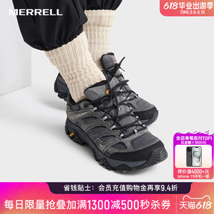 MERRELL迈乐MOAB3 GTX登山徒步鞋男女专业防水透气缓震户外运动鞋