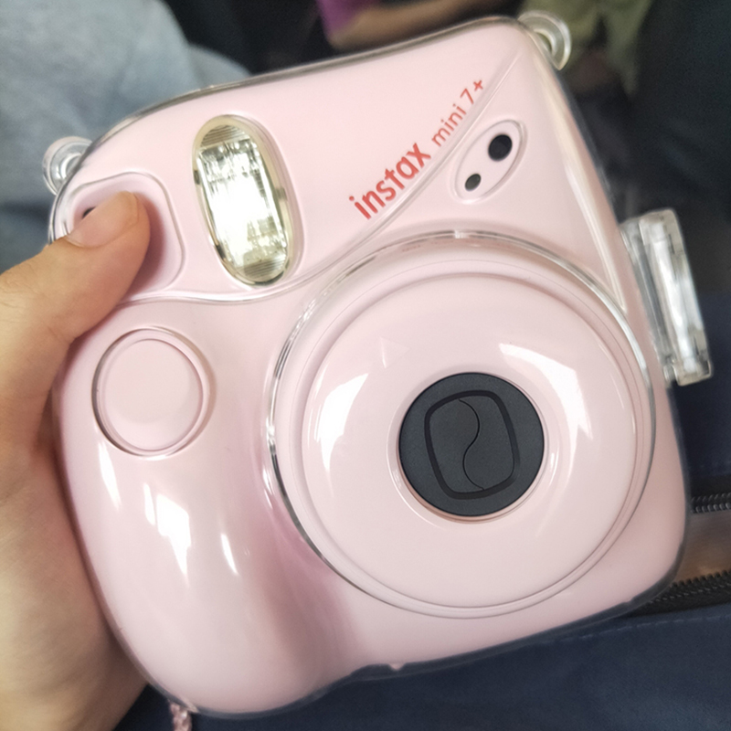 【mini7+/7加/透明硬壳】拍立得水晶壳instax保护壳相机外壳壳子