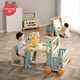 曼龙儿童多功能积木桌男孩女孩游戏桌可折叠画板益智宝宝儿童礼物