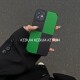 KEBIJIA魅眼贴皮bv绿拼接手机壳适用于iPhone13pro max/苹果12/11