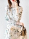 LOKA LURA 展现春夏的气息~ 轻柔飘逸肌理纹 法式优雅印花连衣裙
