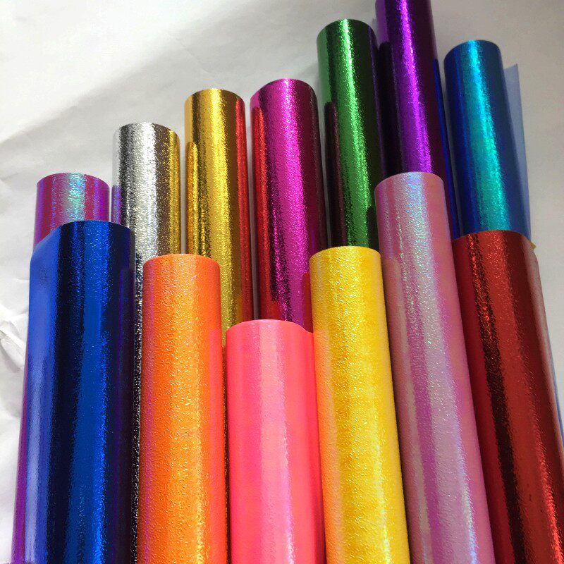 新年年会红色囍庆彩虹亮光纸圣诞节礼物包装纸珠光纸金属亮彩纸 儿童