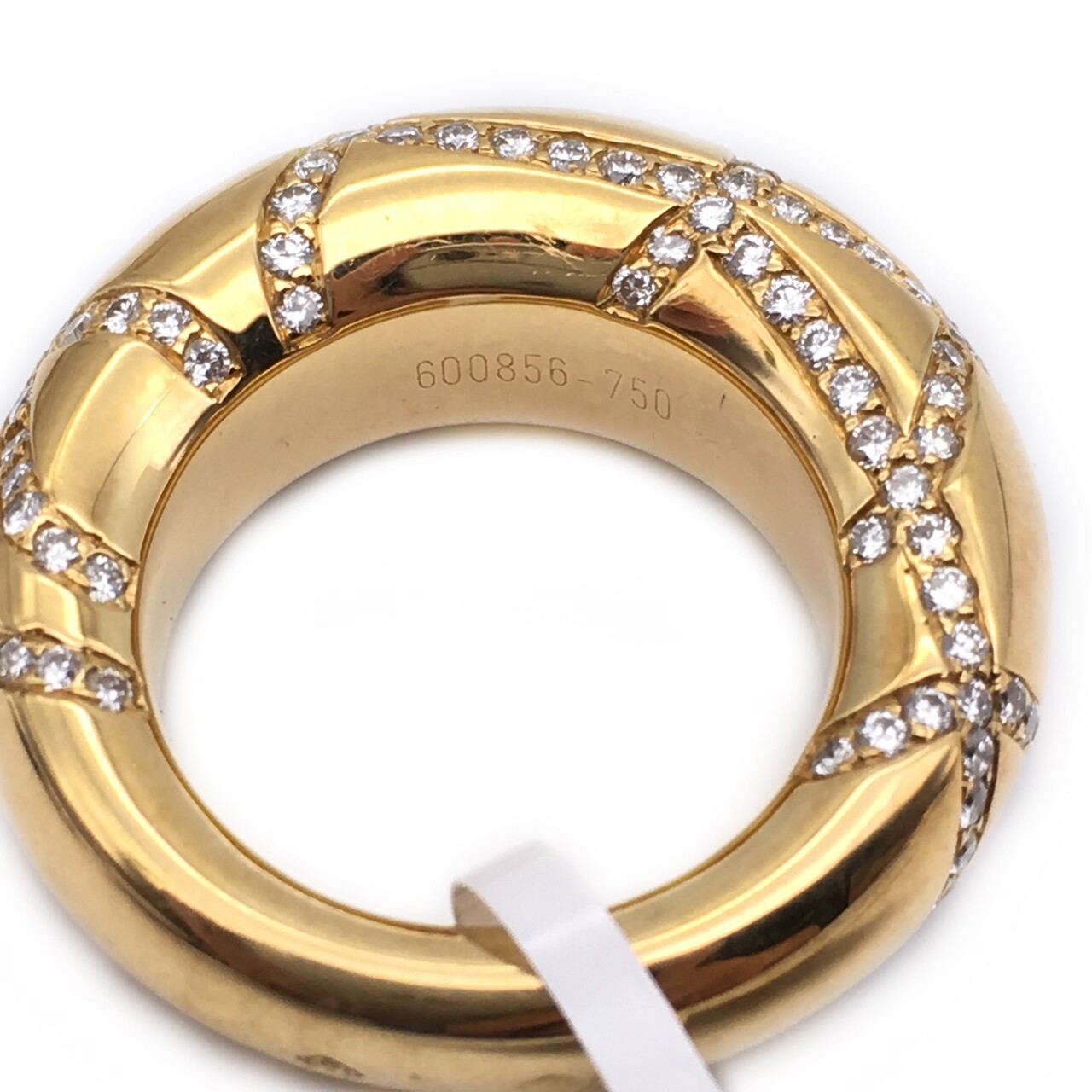 [9.9新] 尚美巴黎chaumet paris女士钻戒 50# 18k黄金