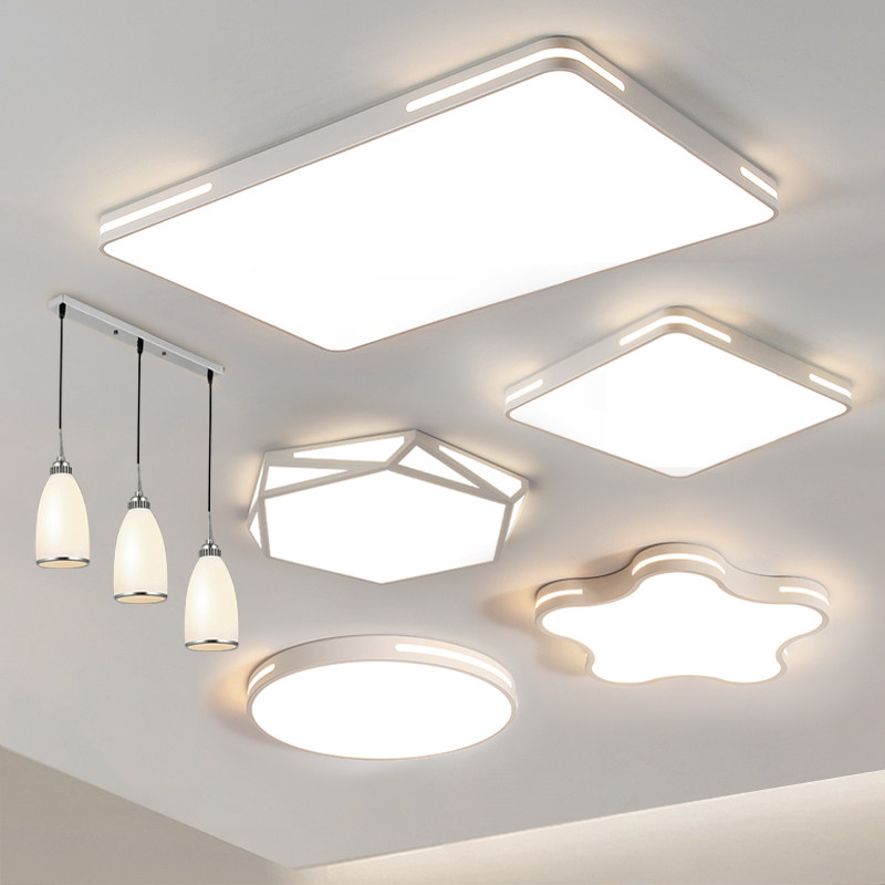 客厅灯现代简约大气2021新款超薄led吸顶灯长方形家用大厅大灯具