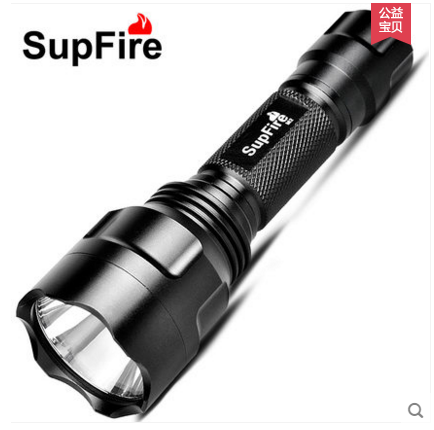 SupFire神火M2强光超亮手电筒可充电家用照明LED便携防水远射