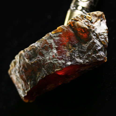 92.19g 缅甸琥珀 原矿 带皮原石 hp1895