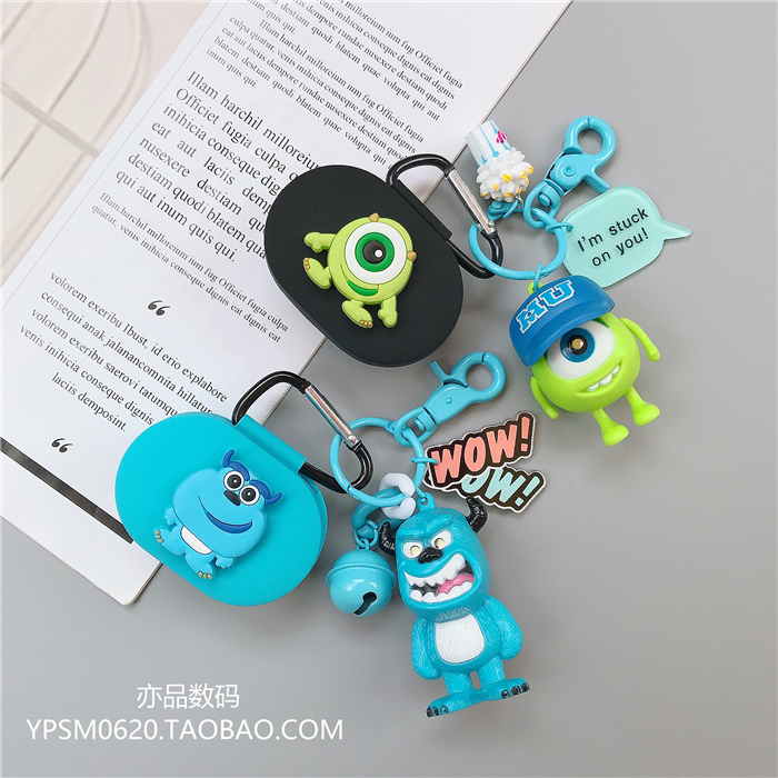 红米Redmi AirDots保护壳 可爱怪兽小米无线蓝牙Air Dots青春版套|msdalam kategori Aksesori Digital 3C, MP3/Aksesori MP4, Aksesori fon kepala - dari Buy2taobao.com untuk memberikan perkhidmatan ejen Taobao profesional membeli