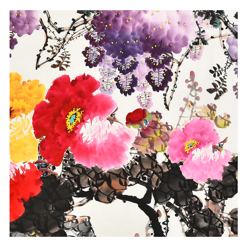 黄艺《独占人间第一香》当代实力画家