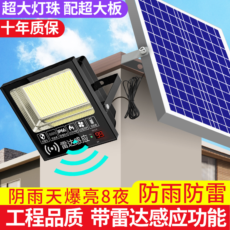 2024新款太阳能户外庭院灯家用屋