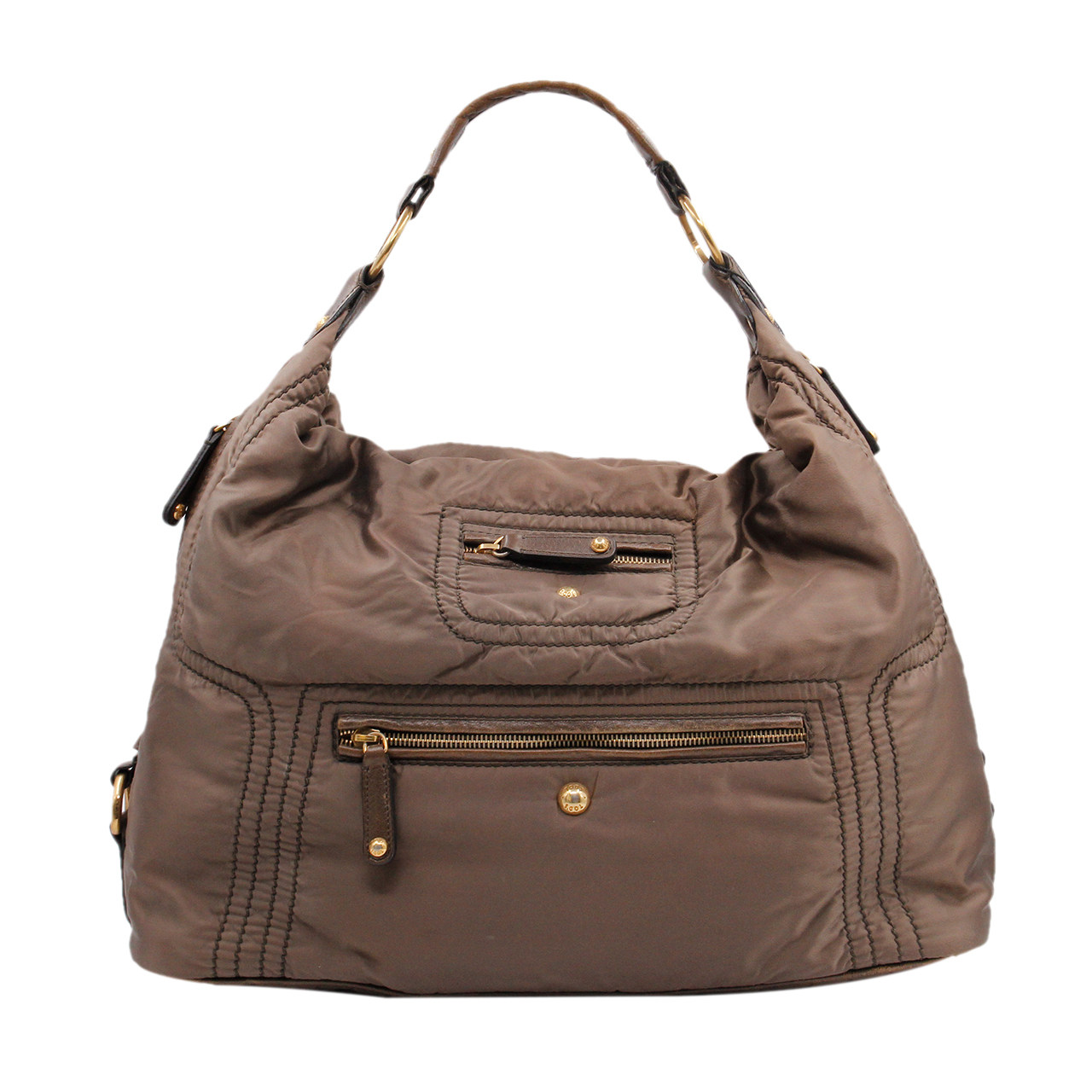 8.5新〕托德斯tods女士尼龙单肩包