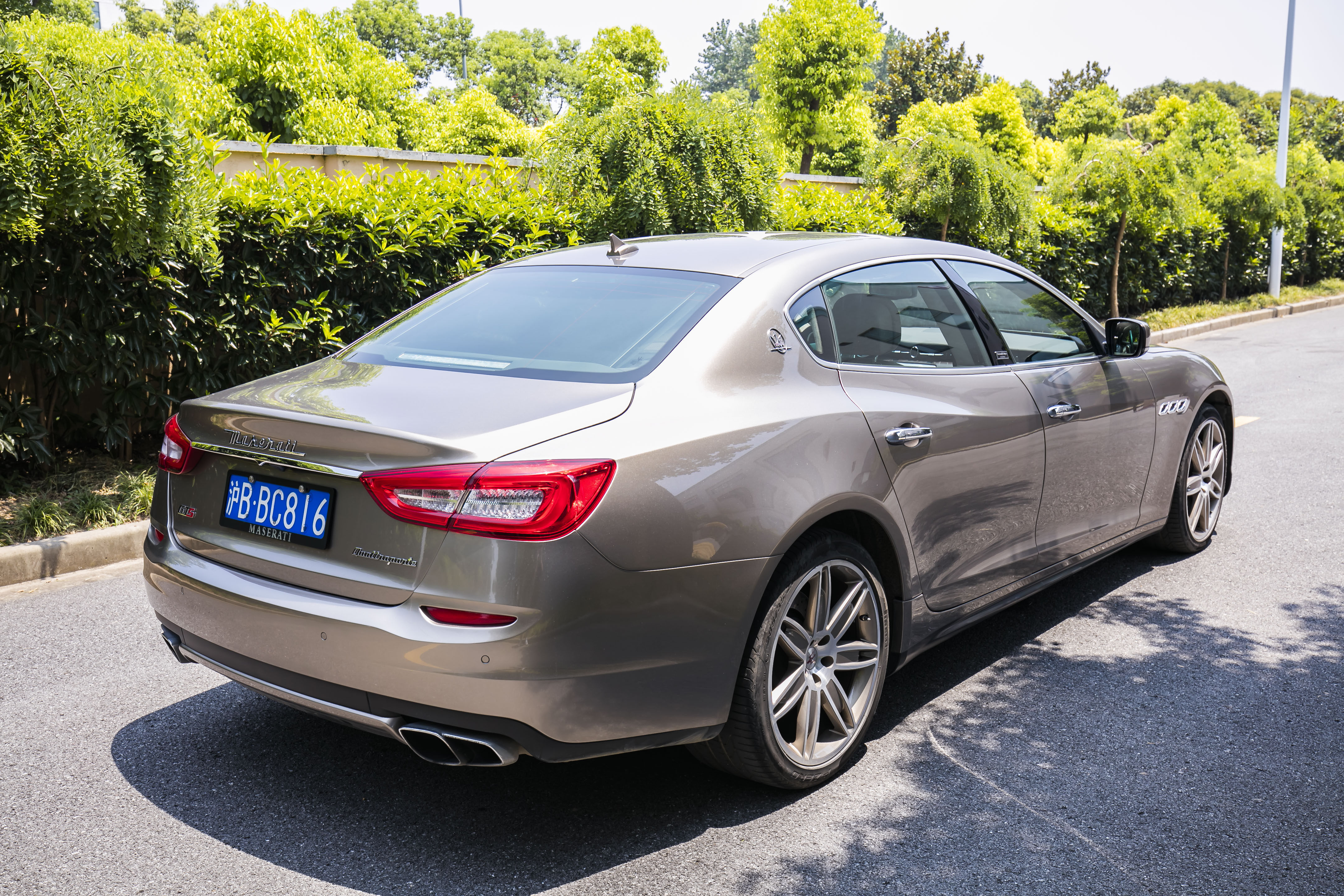 【玛莎拉蒂官方退役试驾车】玛莎拉蒂总裁qp zegna v8 m14996