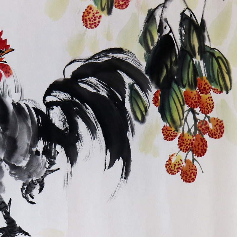 璞石《大吉大利》著名实力画家