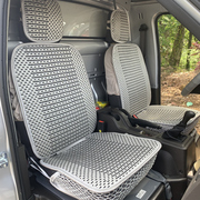 Wuling Rongguang new card small card special seat cover double row single row fully surrounded by two-seat minivan summer ice silk cushion