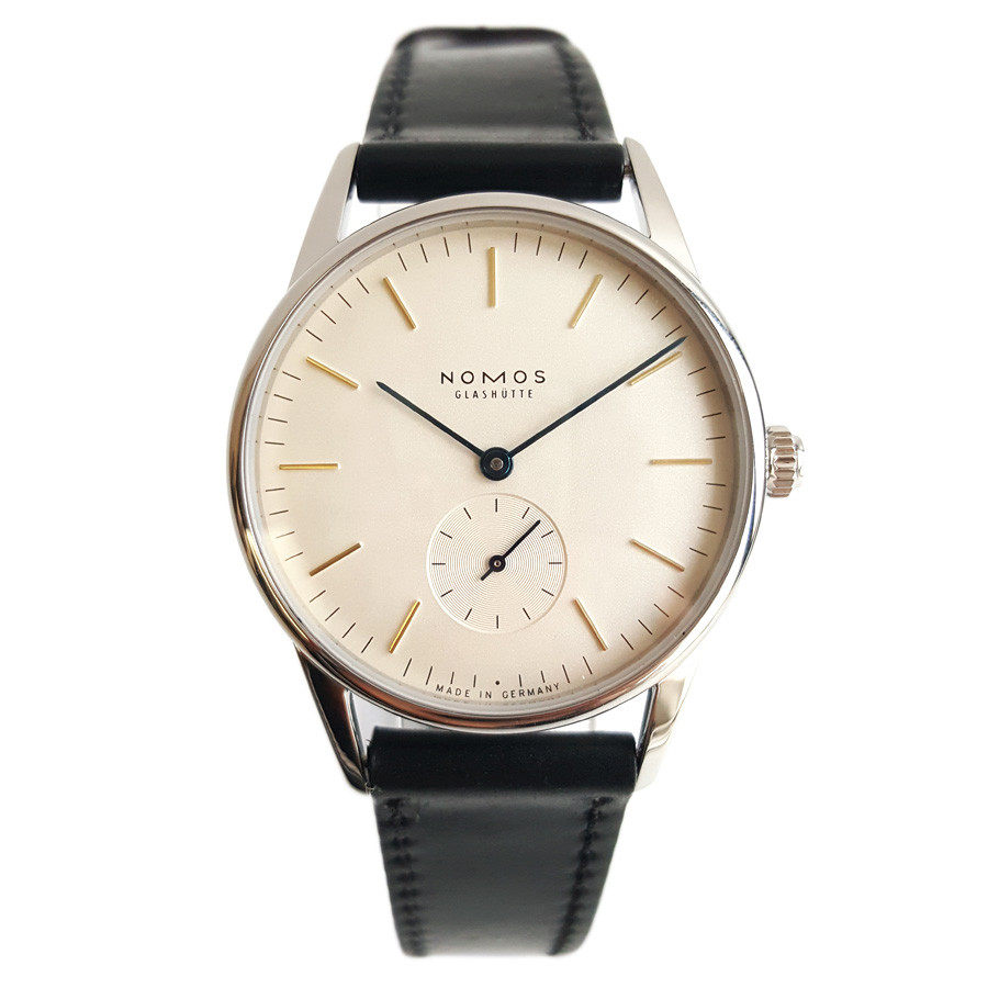 [9.8新]诺莫斯nomos钢款自厂手动机械orion系列中性表