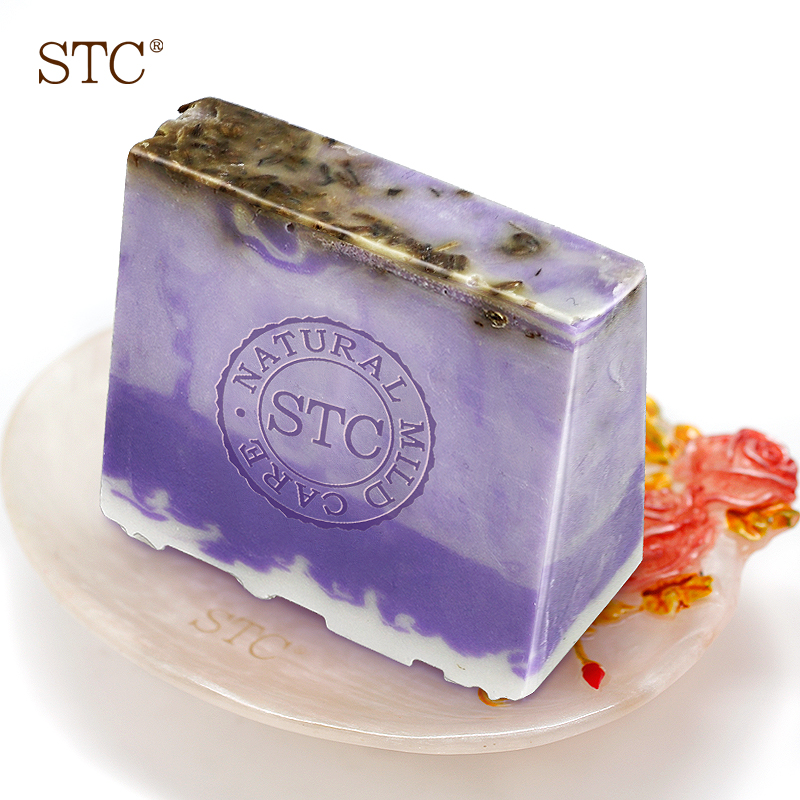 STC薰衣草手工皂 保湿精油皂 控油去油痘印洗脸皂 洁面皂在类目 美容护肤/美体/精油, 精油芳疗, 手工皂/精油皂中 - 来自Buy2taobao.com提供专业的淘宝代购服务