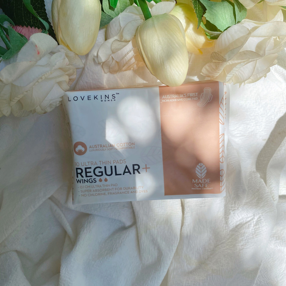 澳洲lovekins沐歆女生纯棉卫生巾 0元优惠券               现价
