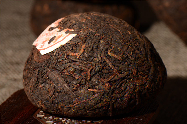 九十年代茶人私藏口粮 云南自然仓储金花老熟沱茶100g 普洱茶熟茶