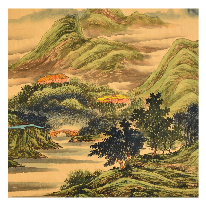 王亚校《家家都在画屏中》当代实力山水画家