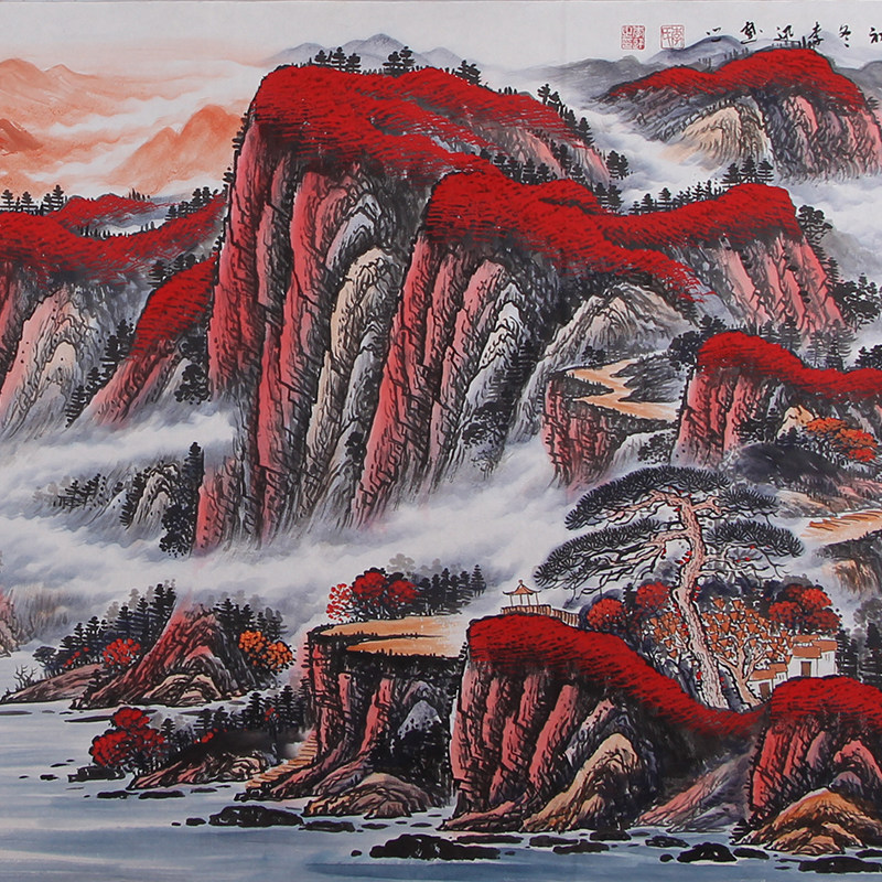 李迅《鸿运天成》新锐实力派书画家