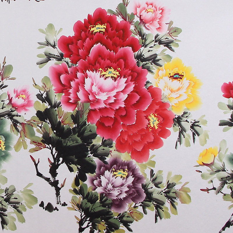 张浪伯《花开富贵》专业牡丹画家