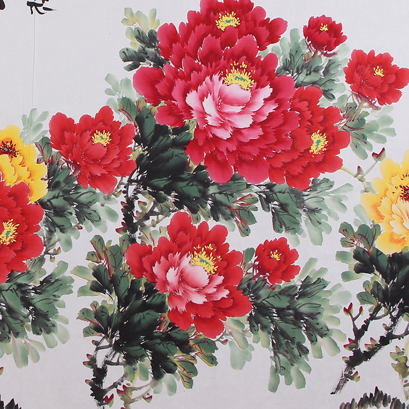 张浪伯《花开富贵》专业牡丹画家